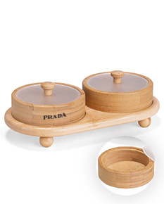 CONJUNTO POTES BAMBU 2 PEÇAS