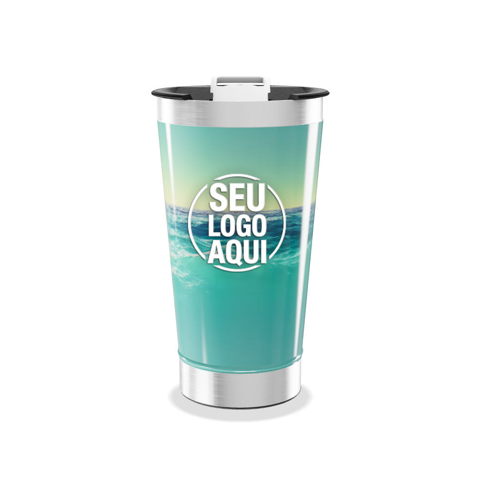 COPO TÉRMICO ESTAMPA OCEANO