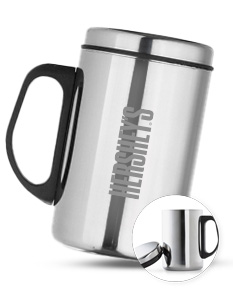 CANECA INOX DE 350ML
