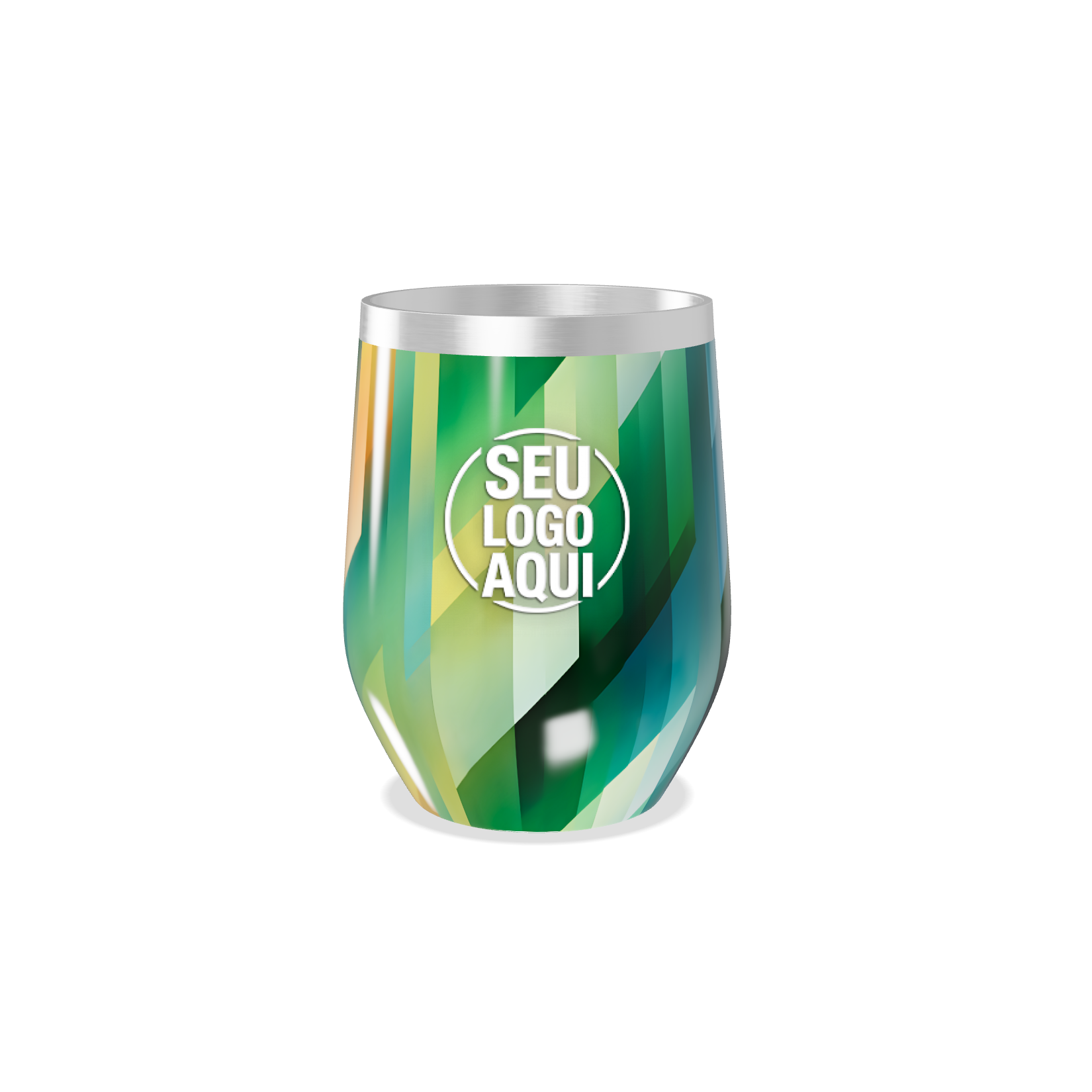 COPO TÉRMICO SLIM MULTICOLORIDO AÇO INOX
