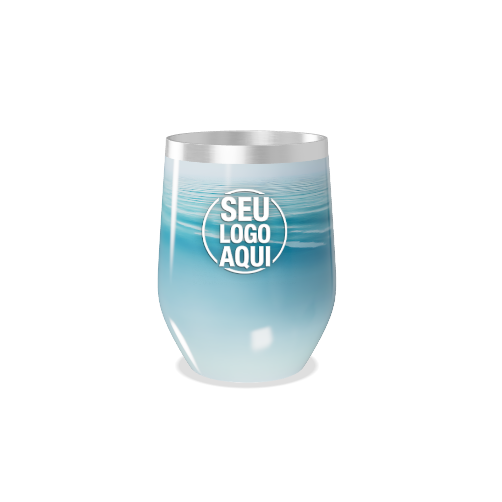 COPO TÉRMICO SLIM AZUL DEGRADÊ INOX