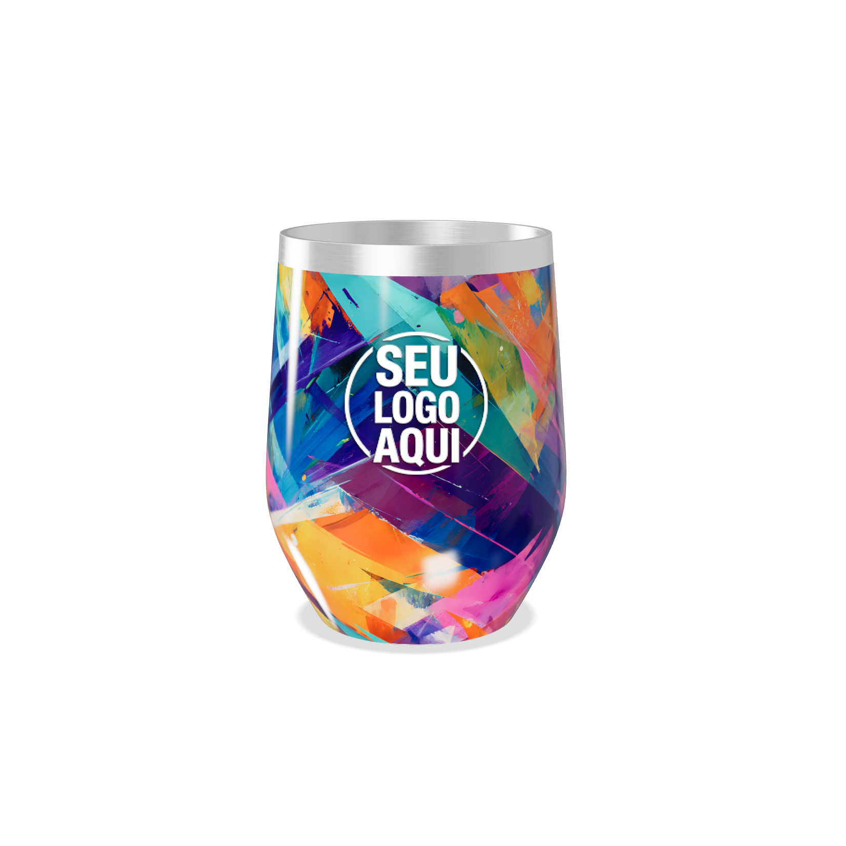COPO TÉRMICO SLIM   COLORIDO AÇO INOX