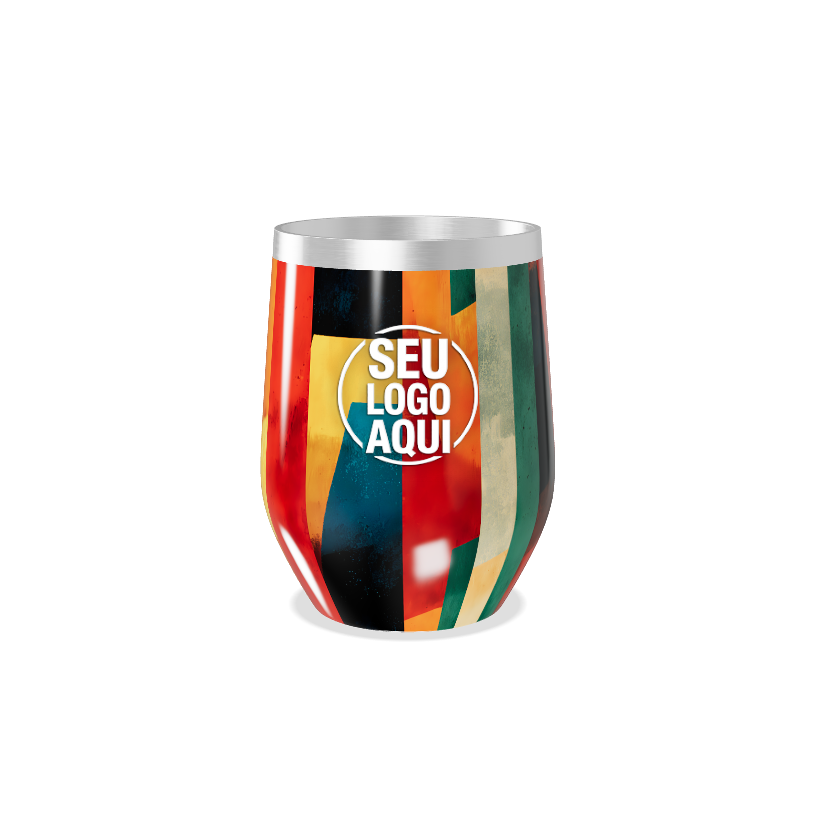 COPO TÉRMICO SLIM   COLORIDO AÇO INOX