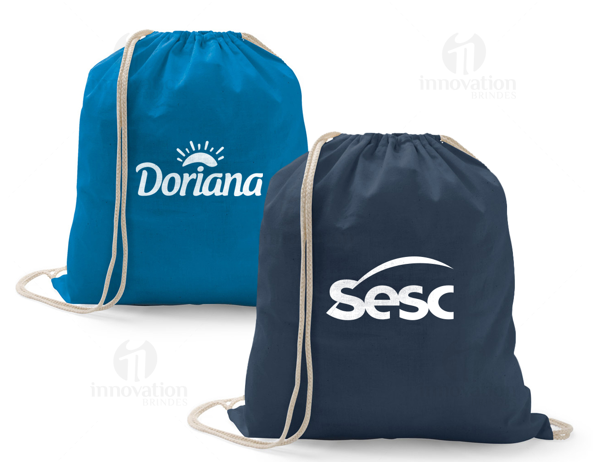 Sacola Tipo Mochila Personalizada Personalizado | Brindes Personalizado