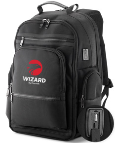 MOCHILA PREMIUM P/ NOTEBOOK C/ USB